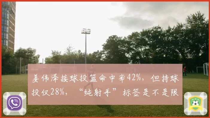 姜伟泽接球投篮命中率42%，但持球投仅28%，“纯射手”标签是不是限制了战术多样性？
