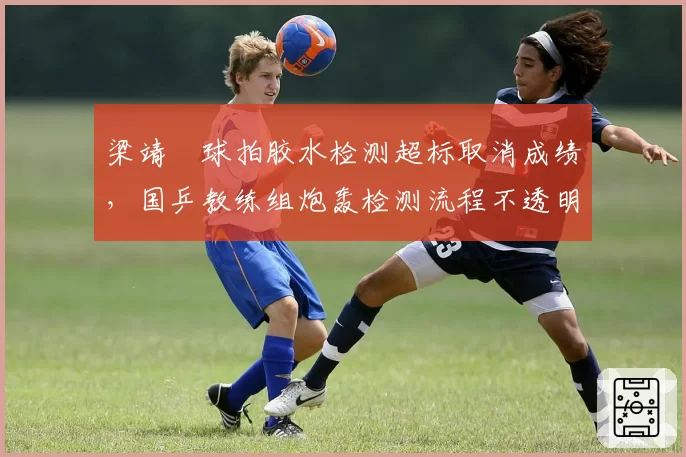 梁靖崑球拍胶水检测超标取消成绩，国乒教练组炮轰检测流程不透明